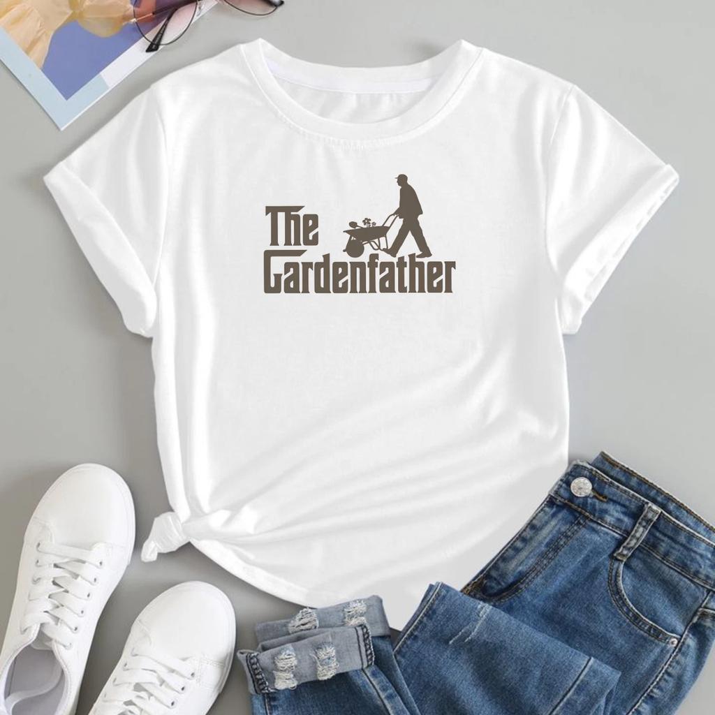 Funny Garden T-shirt The Garden Father Sarcastic Greenery Lover Gardner Gift Tee