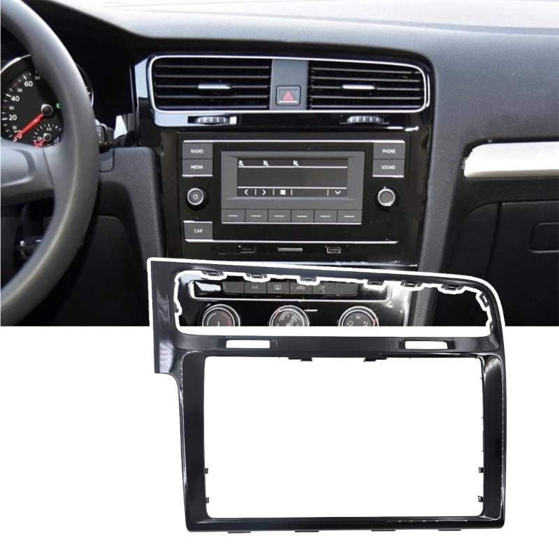 Screen Frame 8inch Screen Bezel for Golf 7 Navigation Radio Panel Decorative Frame Auto Accessories Easy Installation