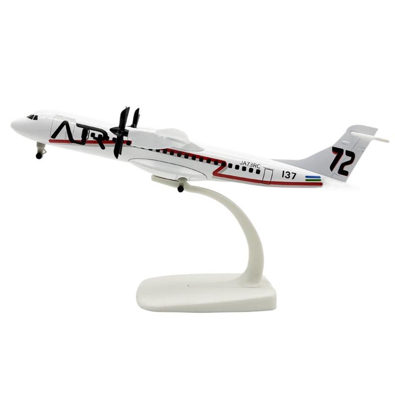 

20CM Scale Japan ATR Airways Airplane Toy Metal Alloy Aircraft Model with Wheels & Base Collection Souvenir Aviation