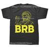 Jesus Brb Funny God Jesus Faith Resurrection Christian Gift Funny Gamer Tshirt 100 Cotton Graphic Print Men Clothing