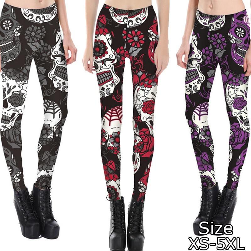 Buy Plus Size Womens Skull Print Street 
