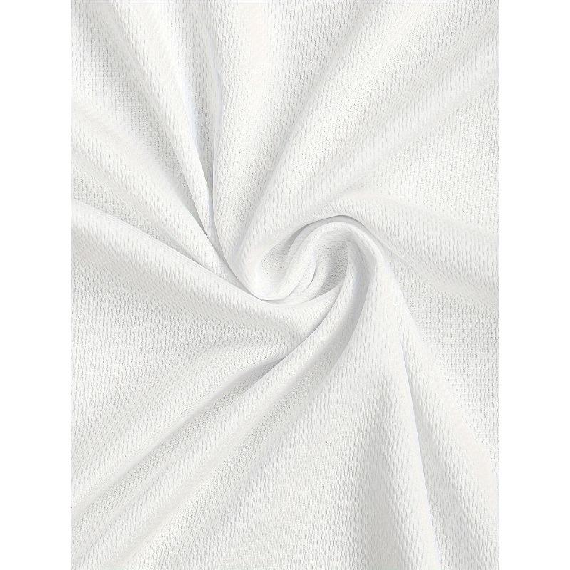 Europäische Größen Herren Freizeit Kurzarm T-Shirt mit Kompass-Print - Atmungsaktives Polyester Rundhals T-Shirt