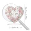 Heart and Animal DIY 2D Flat Acrylic 5D DIY Diamond Art Tabletop Decorations for Adults Beginners Home Table Decor Crafts Gift