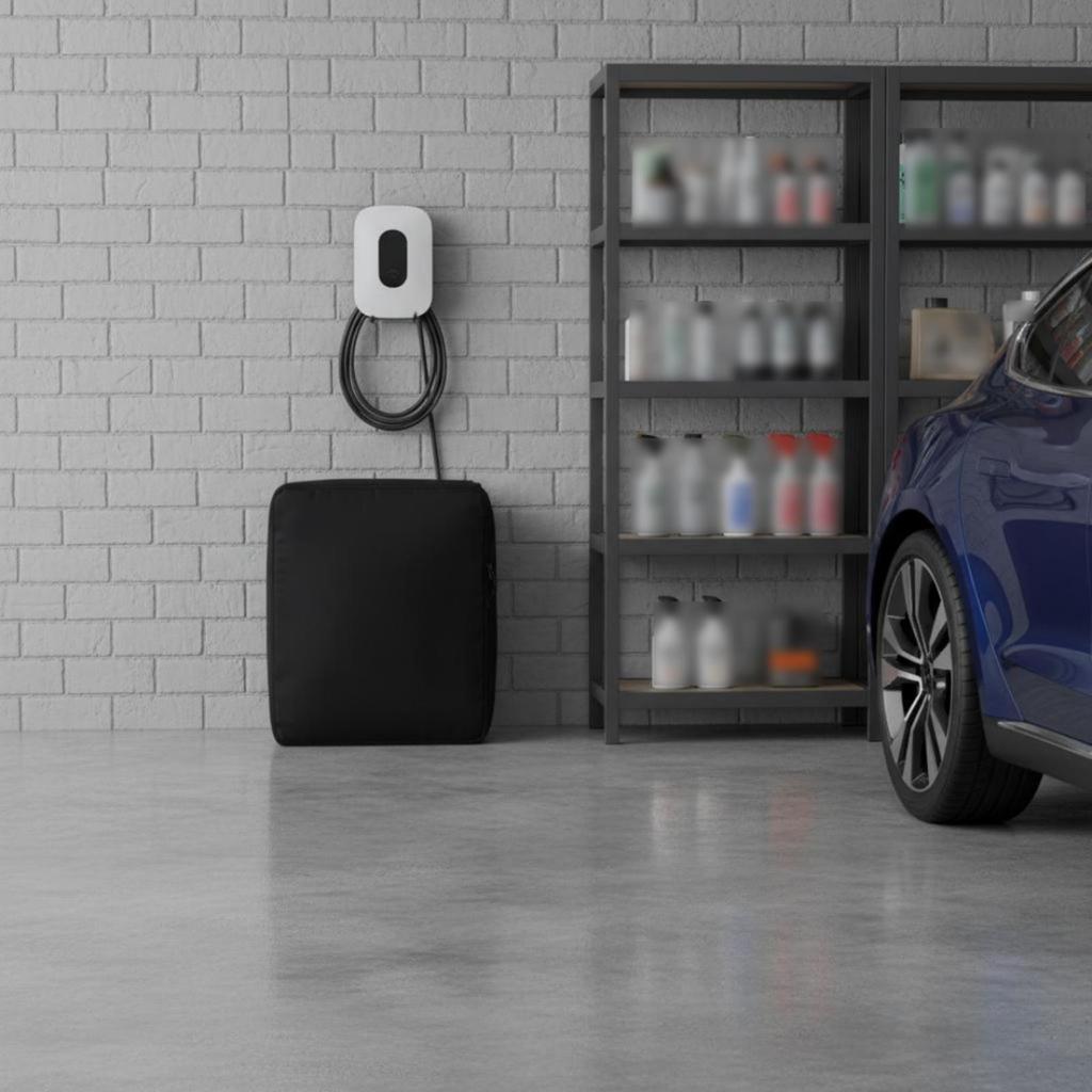EV Cover Zipper Closure Charging Station Electric Vehicle Dustproof Cap for Indoor