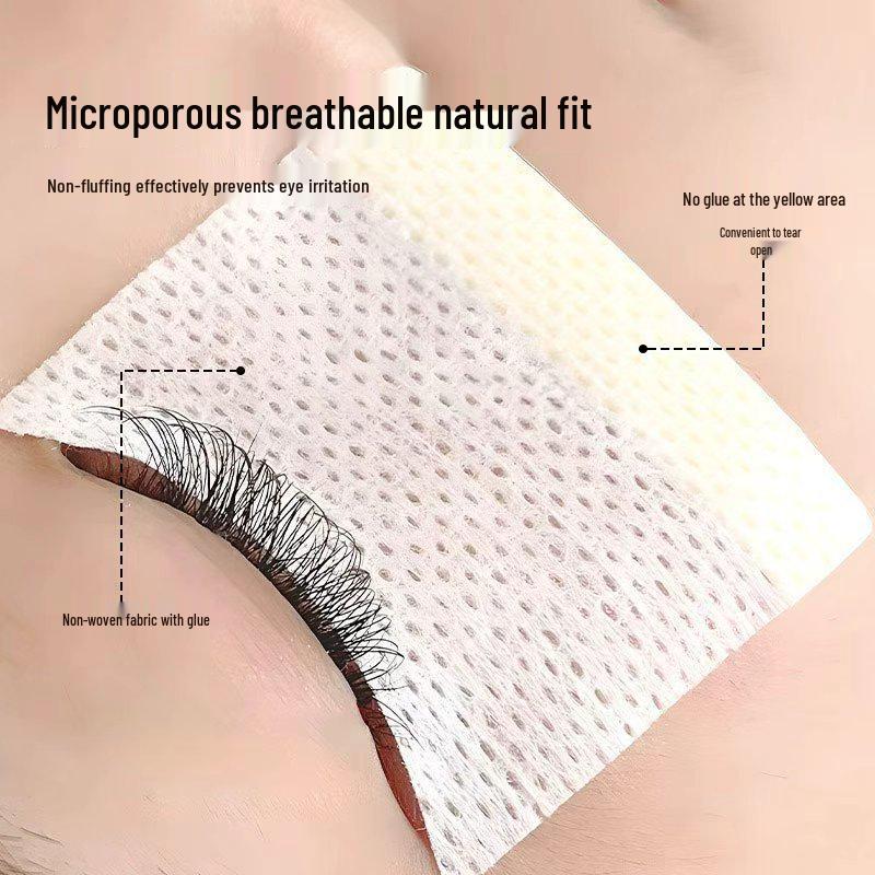 Wimpernverlängerung & -entfernung, U-förmige Augenklappe aus Vliesstoff
