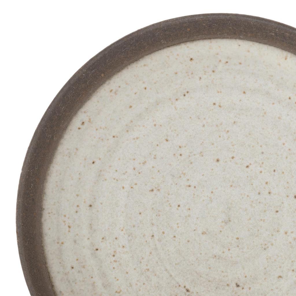 Marui Seito Shigaraki Ware Hechimon Demitasse Cup and Saucer, 100ml Capacity, White, Hakumai, MR-3-4039