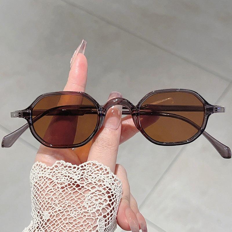 Ultralight Small Frame Sunglasses for Women Men's Classic Retro Fashion Eyewear Quality Plastic Punk Outdoor UV400 Goggle Shades