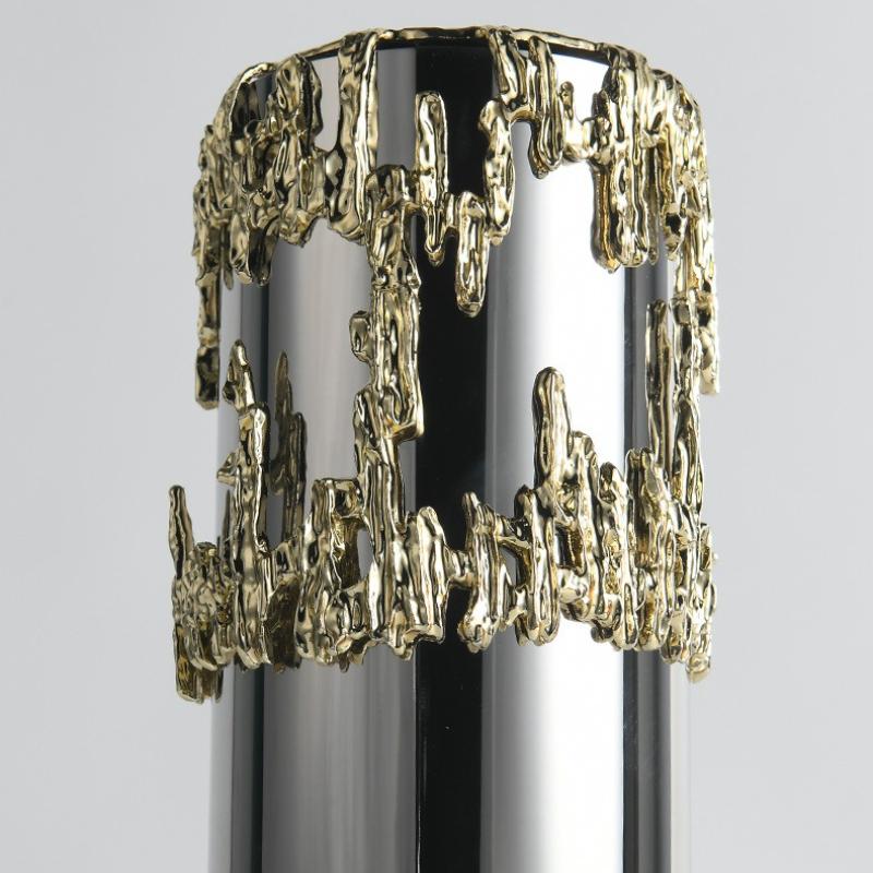 Stainless Steel Flower Vase Mirror Abstract Art Vase Simple Modern Pretty Plant Flower Bottles Home Decorative Vases Ornaments