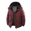 Autumn Winter Men Thick Warm Puffer Jacket Casual Cotton Padded Coat Male Outwear Windproof  Urban Parkas Coats