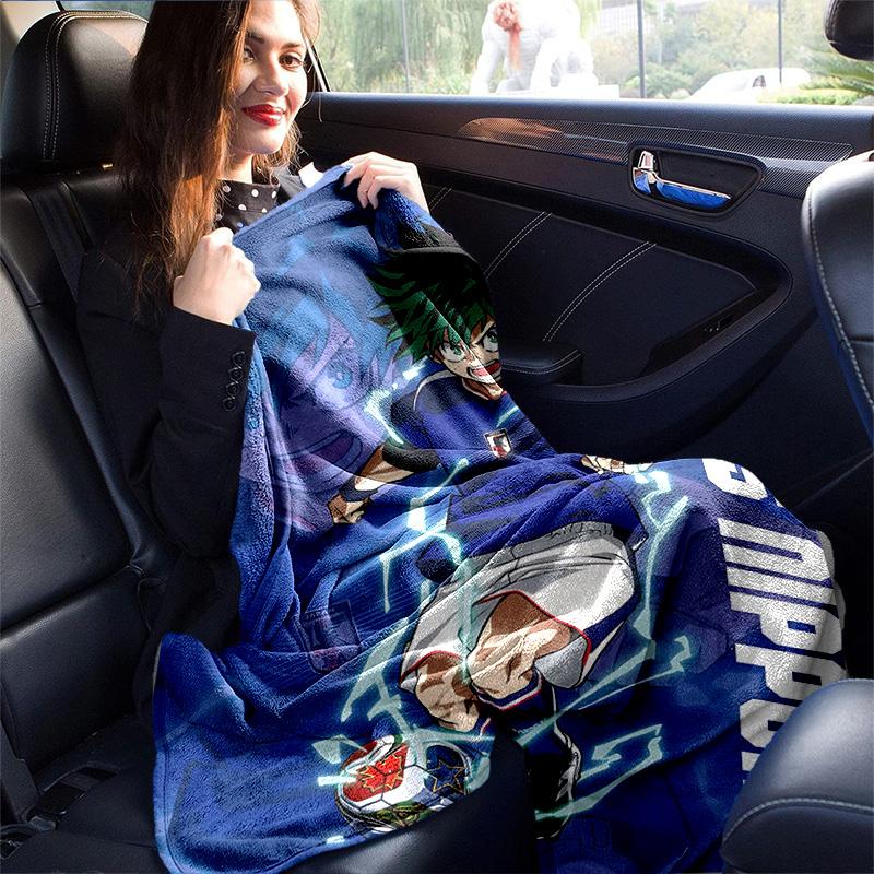 1pc Heroes Flannel Blanket Soft Warm Throw Blanket for Bedroom Living Room Bed Travel Camping Picnic Gift. MT71501115