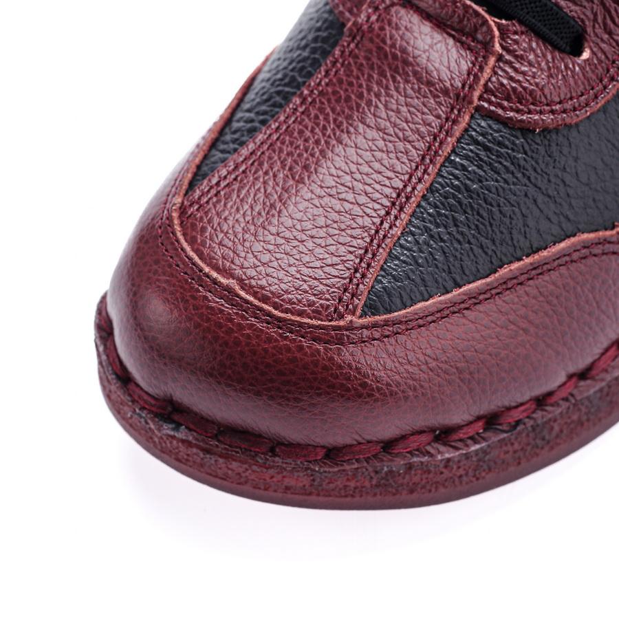 New Genuine Leather Short Boots Women'S Winter Plush Shoes Waterproof Flat Booties Woman Lace Up Ankle Boot Lady Furry Snow Shoe