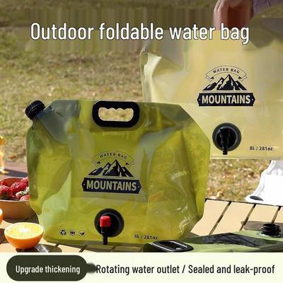 Foldable Outdoor Water Bag for Camping, Hiking, and Travel – Large Capacity 