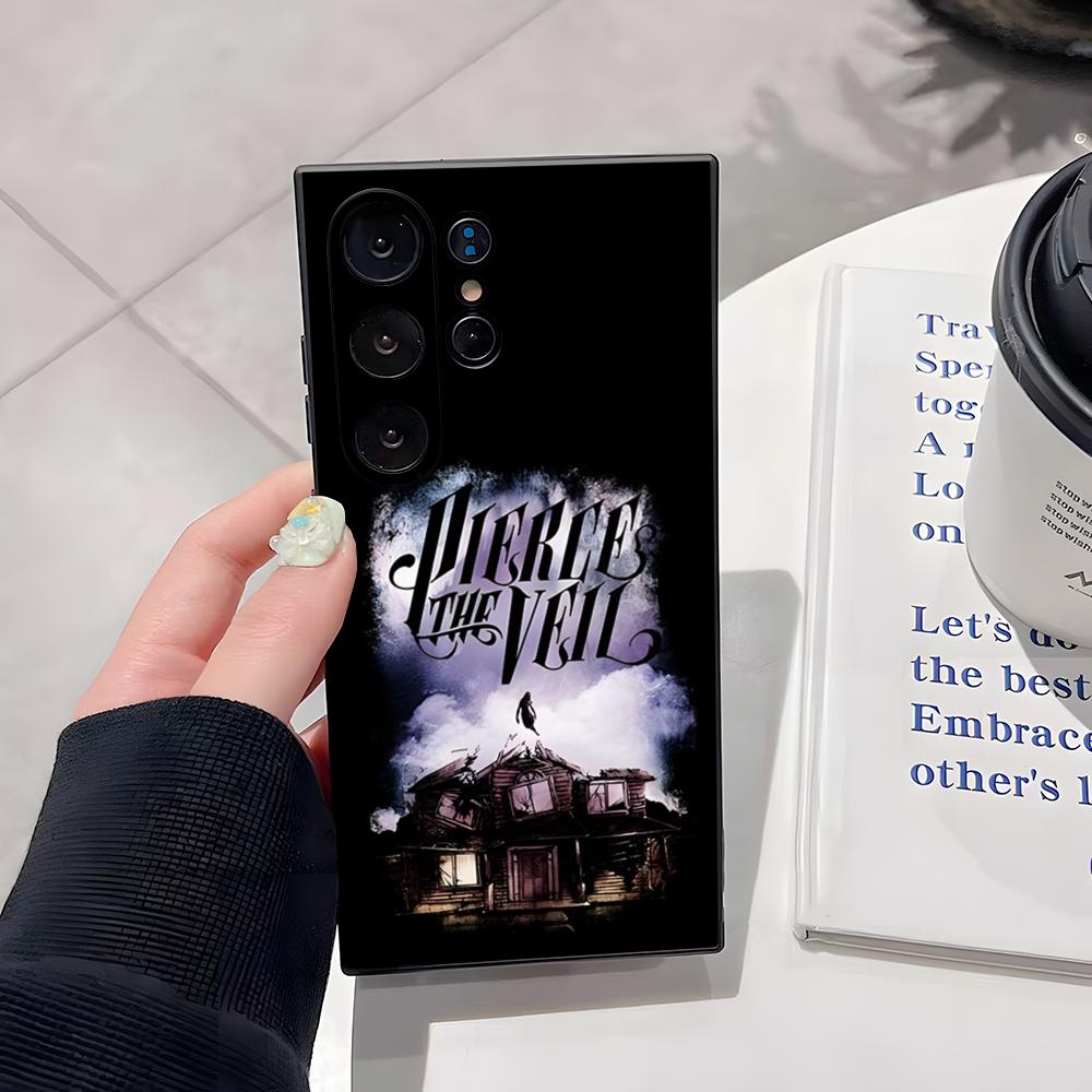 

Pierce The Veil Band Phone Case For Samsung S26 Ultra S25 Edge Ultra S23 S22 S21 S20 Ultra Plus S24 Fe Cover Samsung S22