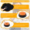 4/6 Pcs Dog Communication Buttons with Nonslip Mat Voice Recording Button for Pet Training Buzzer 30 Second Record Playback