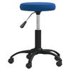 Velvet Massage Stool Blue