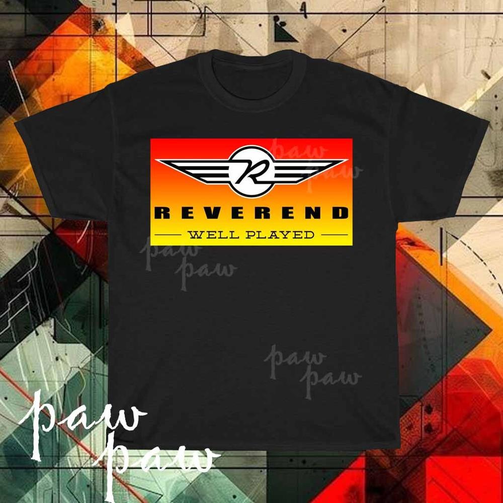 

New Reverend logo classic Logo Men s T-shirt funny size S to 5XL M