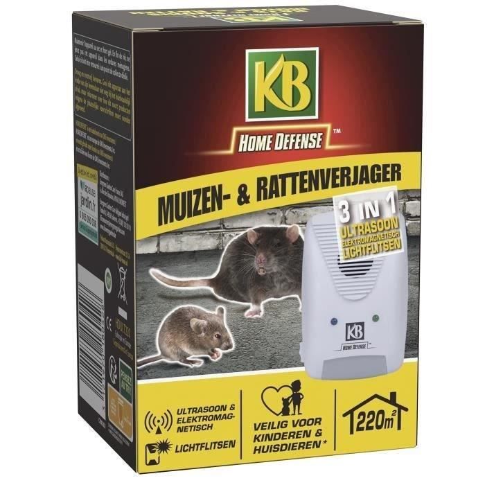 Kb home defense répulsif rats et souris ultrasons