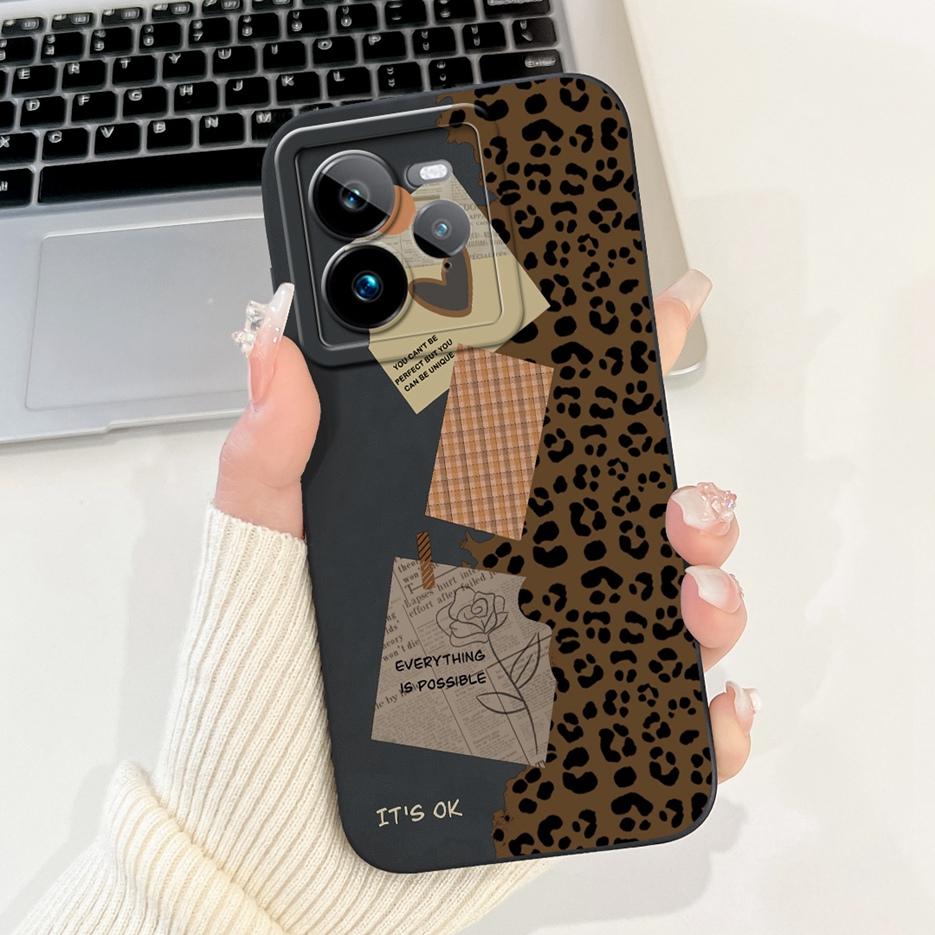 For Realme GT7 Case GT 7T 5G RMX5061 Luxury Art Painted Cover Soft Silicone Case For Realme GT 7 Pro GT7 T RealneGT 7T 5G Fundas
