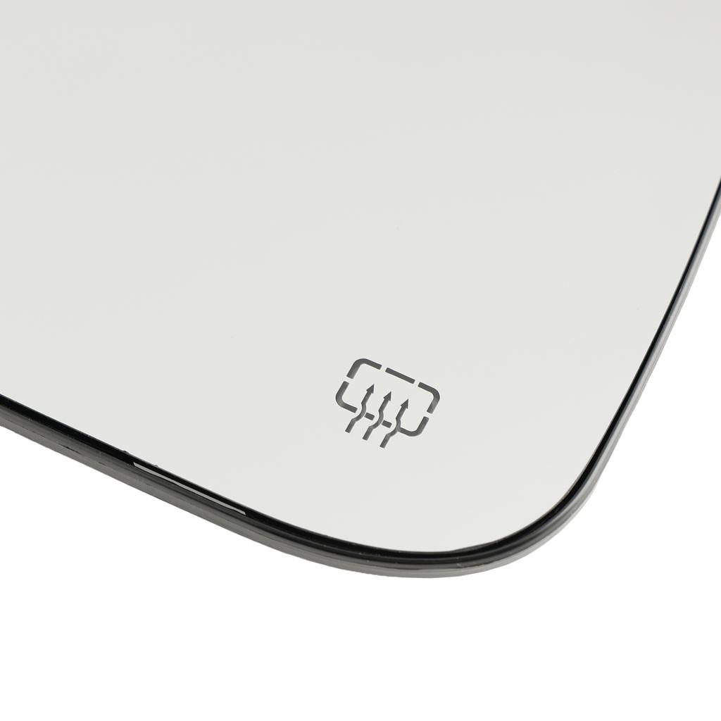 2 × Blind Spot + Heat Exterior Mirror Glass For Dodge Ram 1500 2500 19-22