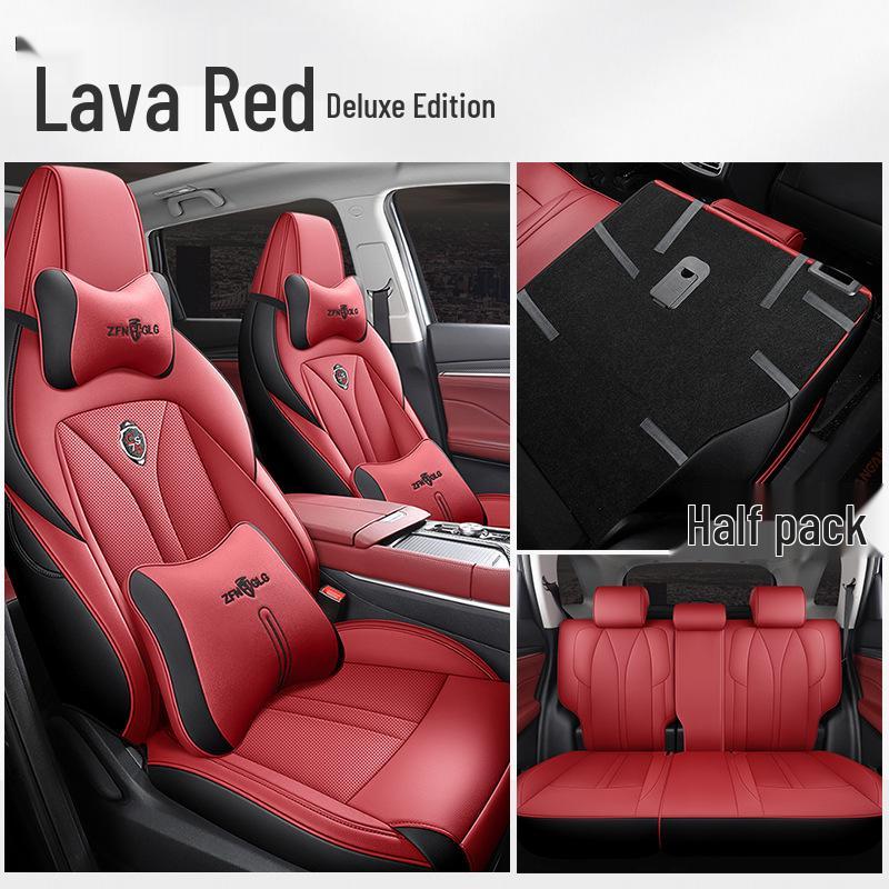 ZFL Leather Sports Seat Cushion for Changan CS75PLUS - All-Season Car Seat Cover