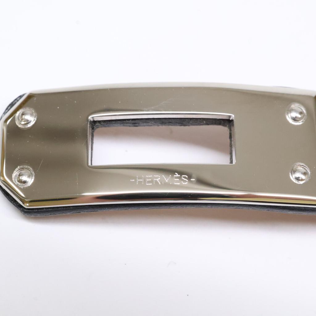 HERMES [Excellent Condition] Kelly Double Tour Z-stamped Box Calf/Swift Leather Bracelet T2 blackUsed