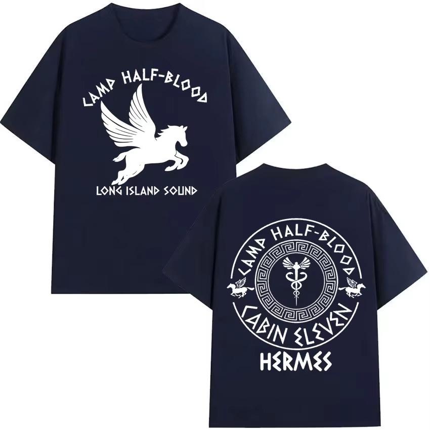 2026 Spring summe  Trendy Graphics Men Women Clothing Camp Half Blood TShirt High Quality Cozy Short Sleeve Tops Streetwear