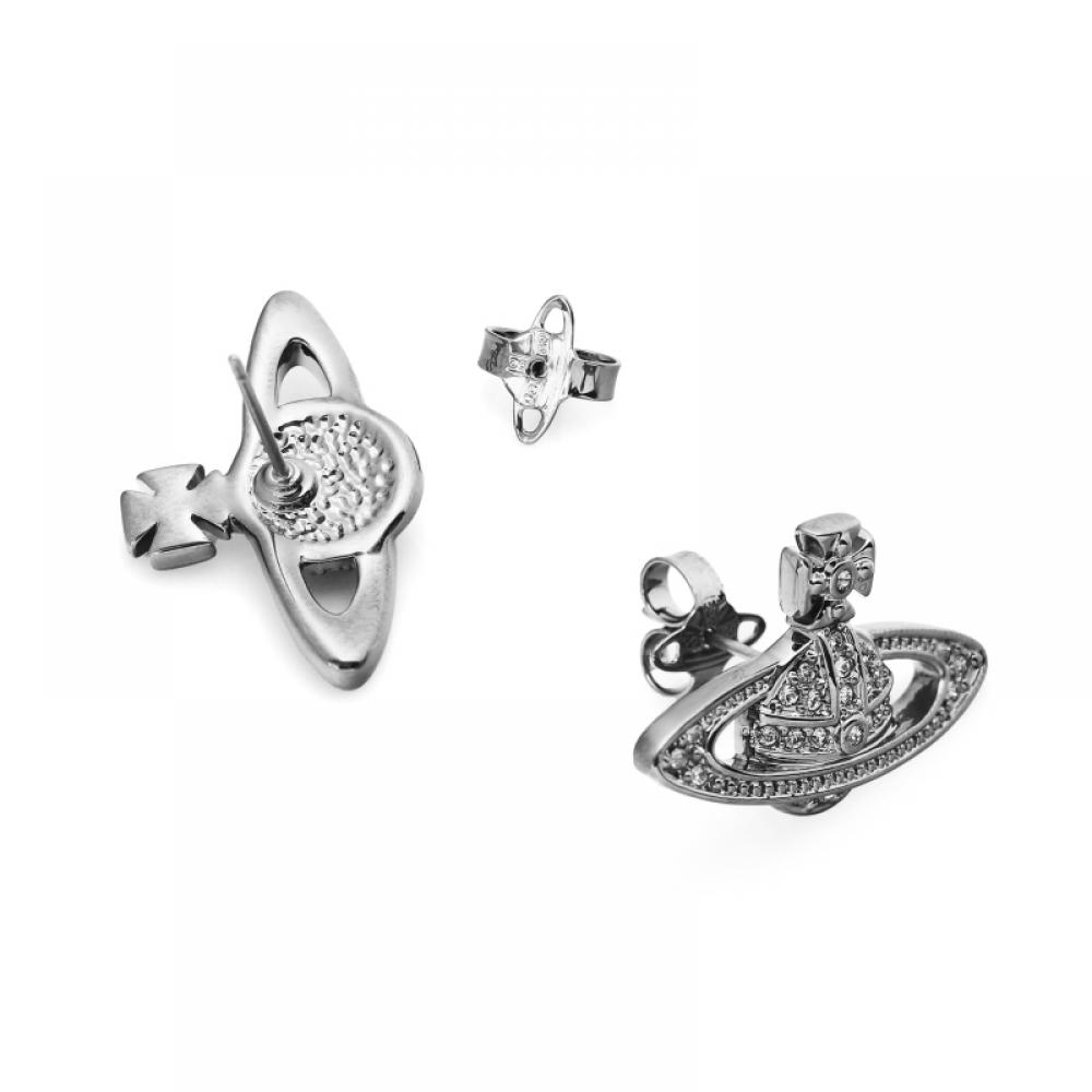 Vivienne Westwood 62020033 S108 Mini Bass Relief Earrings