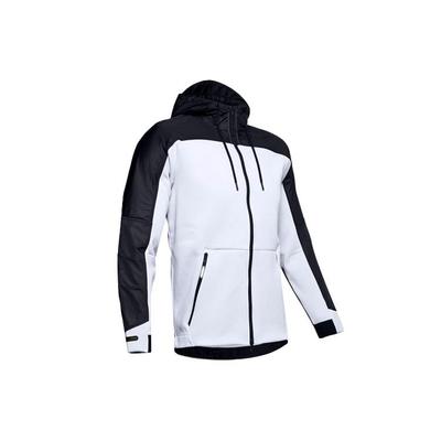 ColdGear Atmungsaktive Trainings Sport Kapuzenjacke Herren Oberbekleidung Weiß 1320710-101