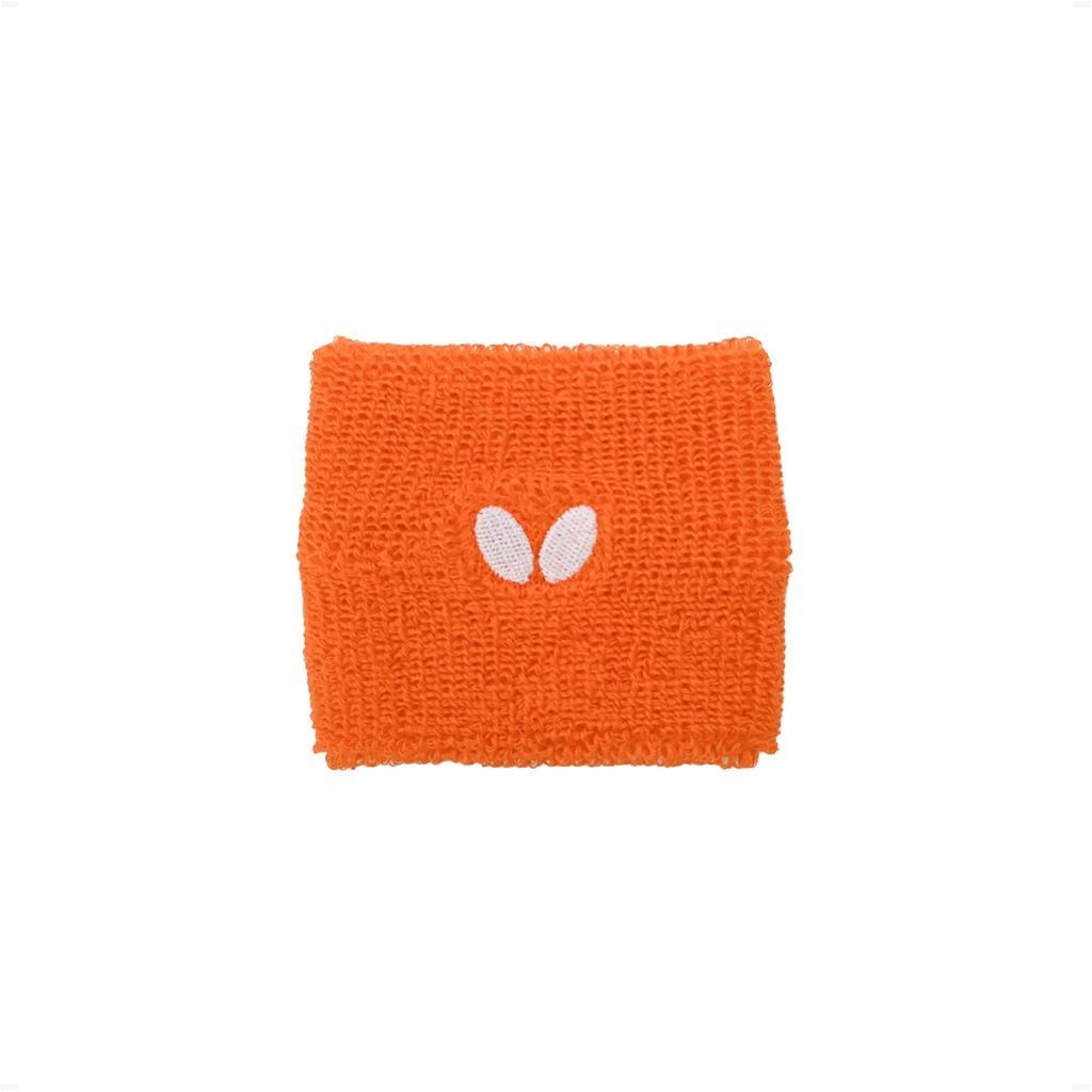 Butterfly Table Tennis Wristband NL Wristband II Orange 77400 Cotton Polyester Acrylic Nylon Polyurethane Unisex One Size Made In Japan