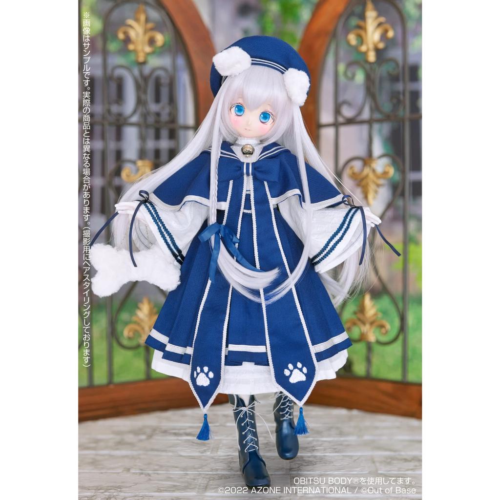 Azone International Collect Petit Honono Puppy Scale Soft Vinyl Head Figure Doll stj×Iris ~Fluffy love~Hippu Ver. 1/3 Collector/scale