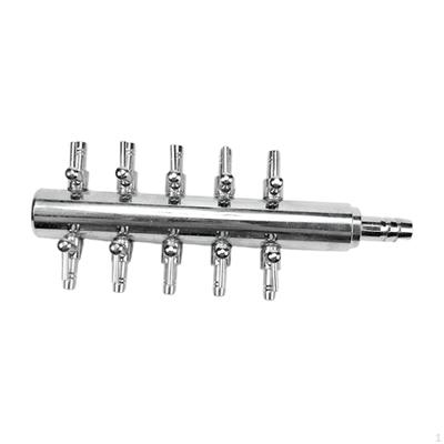 Aquarium Air Control Valve 8mm Inlet, 4mm Outlet Tubing Splitter Professional Practical Distributor