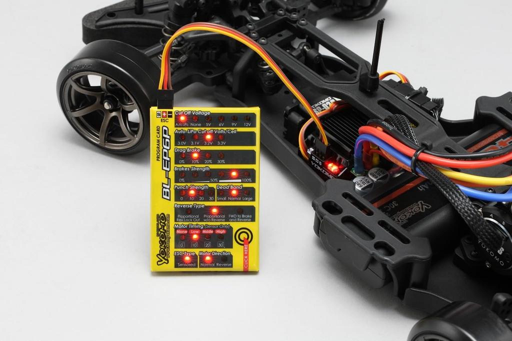 Yokomo BL-EP6 Brushless ESC (with program card) BL-EP6A