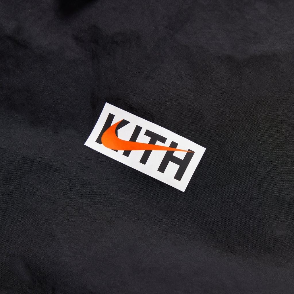 Nike X KITH New York Knicks Coaches Jacket Black Men's CZ1801-010