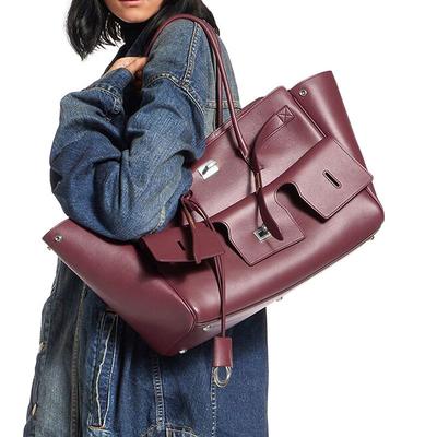 Tote Bag, Large Capacity Bag, Women's High-end Fashion, Commuting Handbag, Shoulder Bag
