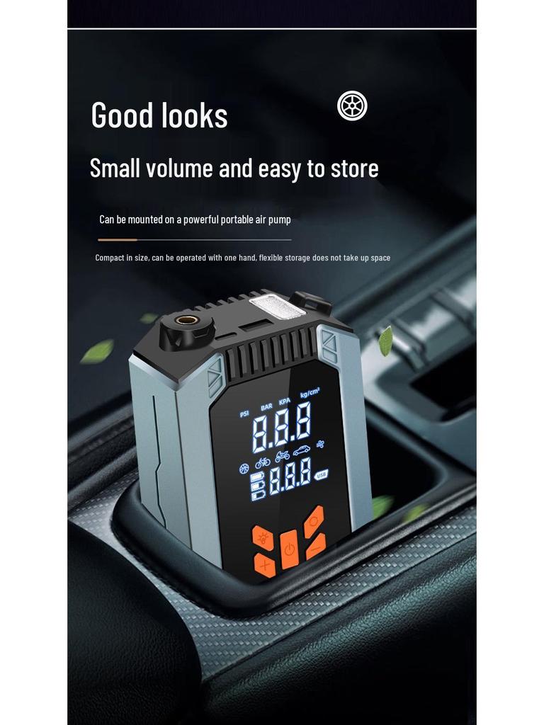 Multifunctional Car Jump Starter & Air Pump Emergency Kit