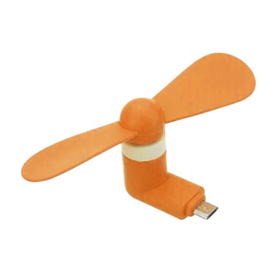 Summer Mini Portable Micro USB Mobile Mute OTG Phone Air Cooling Fan