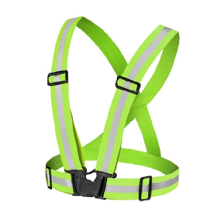 Women Motorcycle Reflective Vest Adjustable Safety Supplies Running Night Roads 1