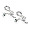 Creative Earrings Men's Stainless Steel Personality Hip-hop Punk Style Snake Shaped Titanium Wholesale