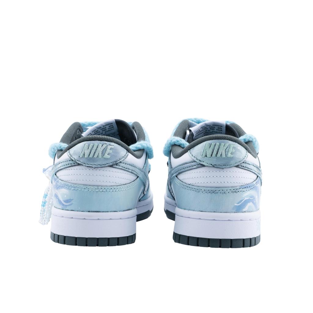Nike Dunk Summer Blue Bell Rutschfest Abriebfest Niedrig geschnitten Skateboard-Schuhe Unisex Blau Grün DV0833-111(Team626-)