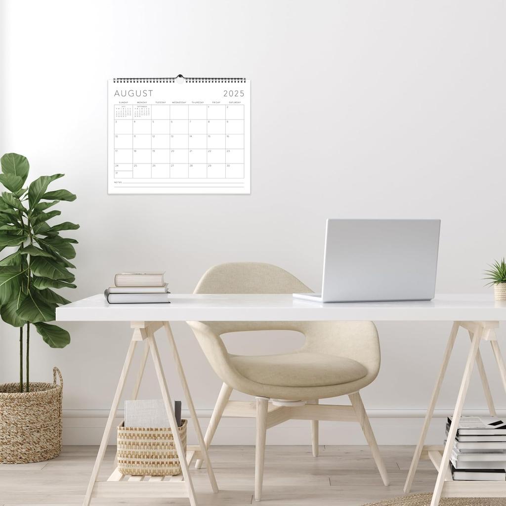 Beautiful 2026 Wall Calendar - Runs Until December 2026 - Large 14.5" X 11.5" Office Wall Calendar for Easy Organizing