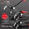 1 Pc Multifunctional Adjustable Red Pipe Pliers,  Mouth Wrench