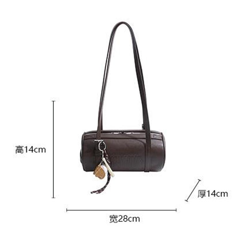 Fashionable Trendy Pillow Bag Retro Lettered Underarm Bags New Style Simple Shoulder Bags Europe America Best-sell Commuter Bags