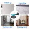 200W Tiling Machine 5-Gears Adjustable Automatic Tile Vibrator Suction Cup Floor Vibrator Leveling Tool for 18V Battery