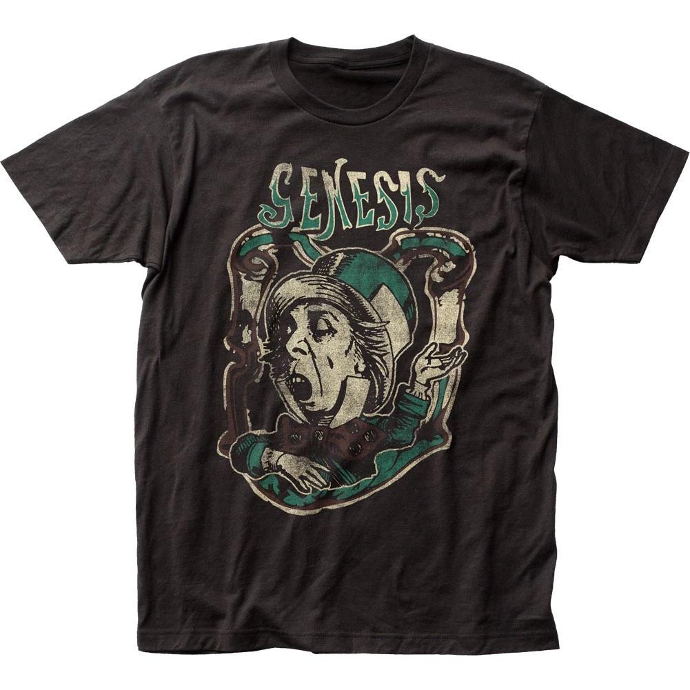Genesis Charisma Mens T Shirt Music Classic Concert Rock Band Tee New Black 2XL
