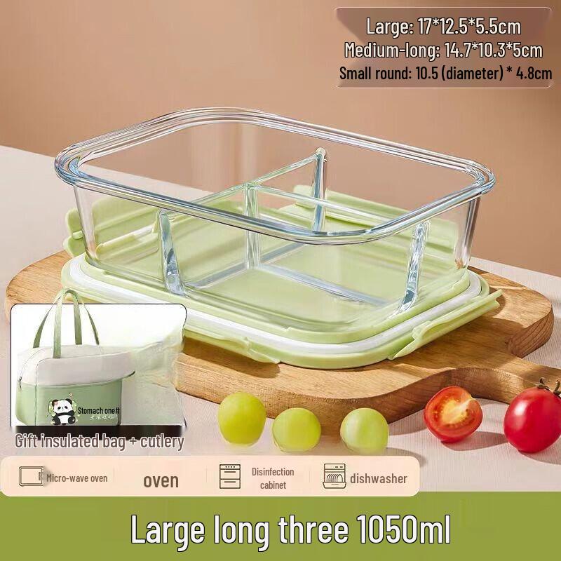 Ruhan Microwave Safe Glass Lunch Box