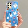 For Samsung Galaxy S25 Edge S24 S23 S22 S21 S20 FE Plus Ultra 5G Halloween Vortex Pattern Bumper Shockproof Anti-Fall Phone Case