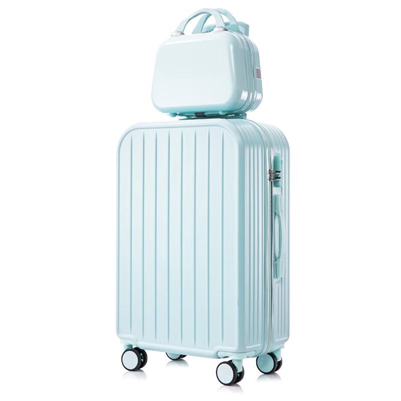 Oumanfei Lightweight Spinner Luggage Set with Password Lock 24 inch