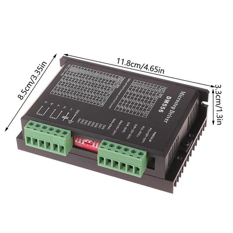 DM542/556/860 DSP Digital Stepper Motor Driver 2 Phase 20-50V DC 1-5.6A For 42 57 86 Stepper Motor Nema17/23 Stepper Motor