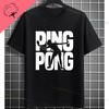 Funny Table Tennis Graphic Tshirt With Pingpong Boys Desgin Casual Sports Pure Cotton Short Sleeve Tshirt Outdoor Clothing