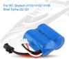 7.4V 600mAh Li-ion Battery for RC Boat | Compatible with Skytech H100 H102 H106, Syma Q2 Q3 | 40x38x21mm – 48g